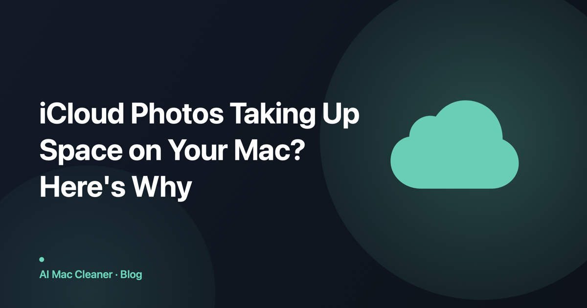 iCloud Photos Taking Up Space on Your Mac? Here's Why